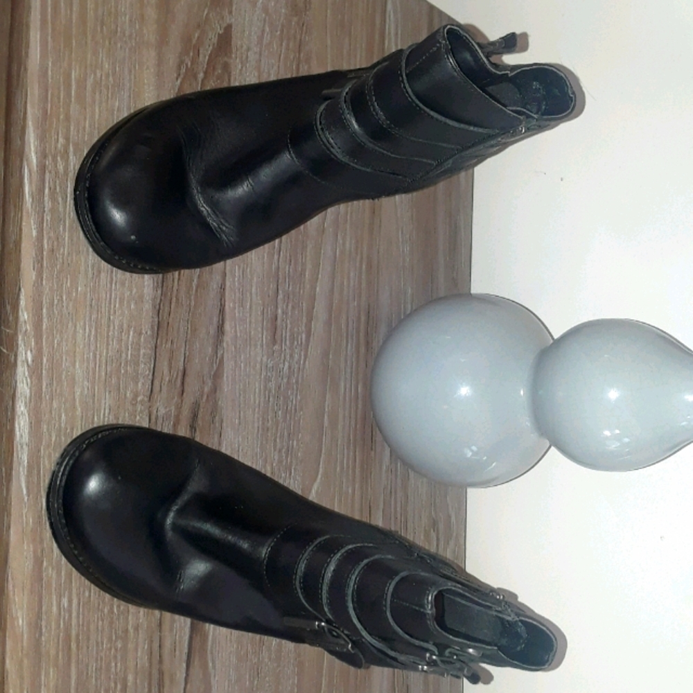 Harley Davidson ankle moto boots